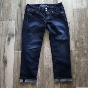 American Eagle Artist crop jeans size 4